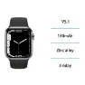 Unico Mi 4 Fitpro Smartwatch, Black