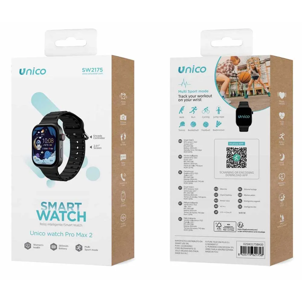 Unico Sw2175 2.01´´ Smartwatch Unico Sw2175 2.01´´ Smartwatch