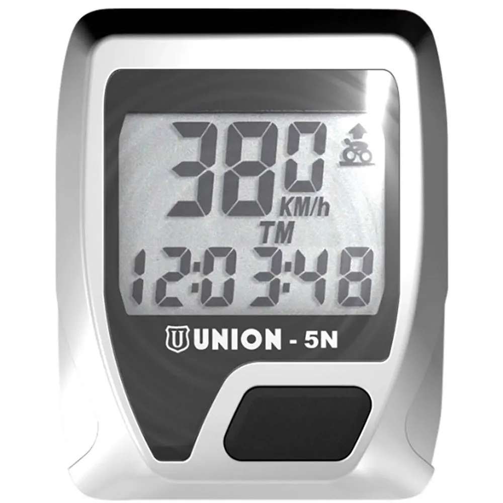 Union 5 Functions Fahrradcomputer, Black, One Size Union 5 Functions Fahrradcomputer, Black, One Size