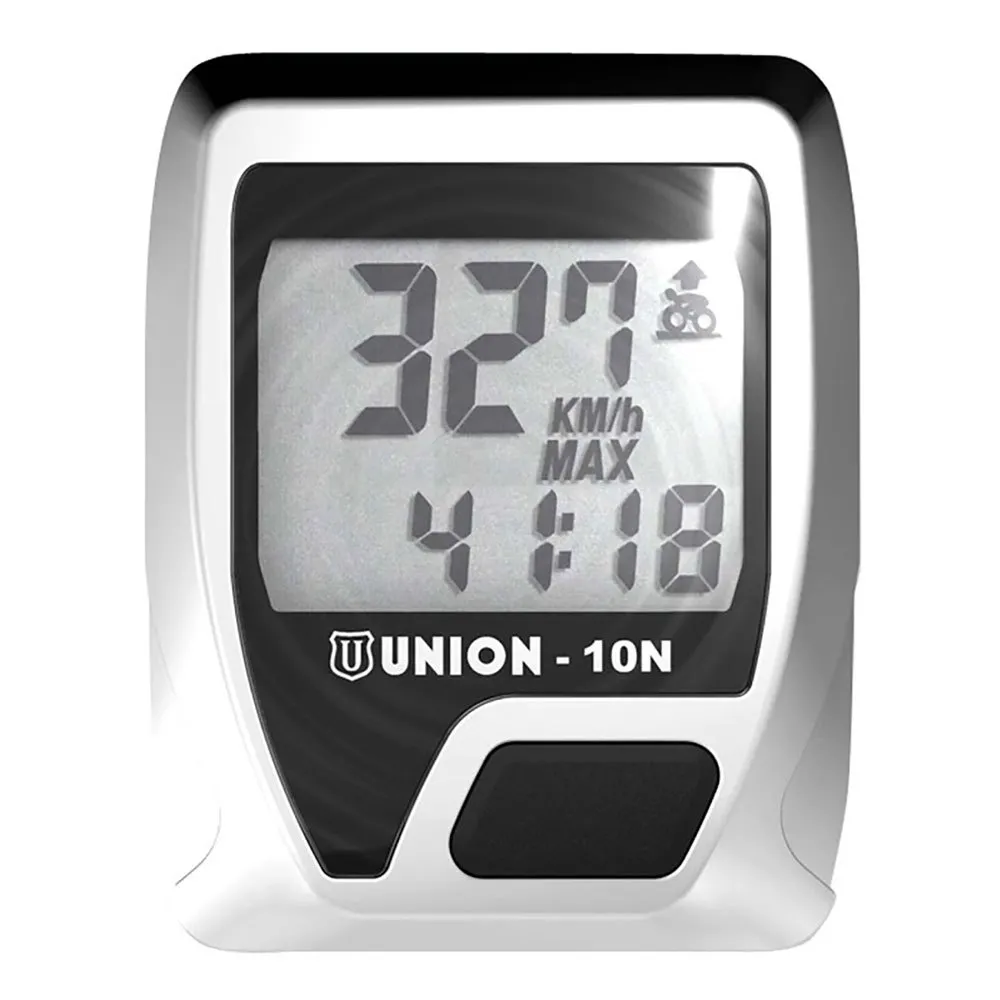 Union 8 Functions Fahrradcomputer, Silver, One Size Union 8 Functions Fahrradcomputer, Silver, One Size