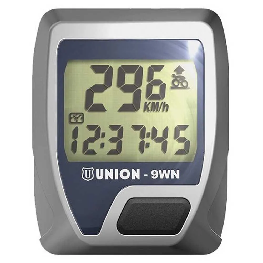 Union 9wn Fahrradcomputer, Silver, One Size Union 9wn Fahrradcomputer, Silver, One Size
