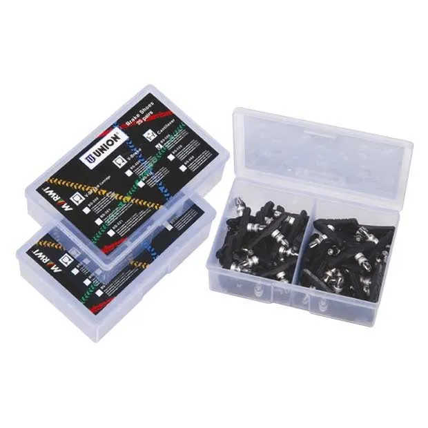 Union Bs/400 Komplette Felgenbremsbeläge 25 Einheiten, Black, One Size Union Bs/400 Komplette Felgenbremsbeläge 25 Einheiten, Black, One Size
