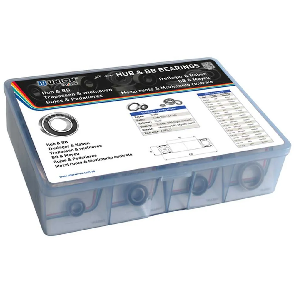 Union Tretlager Und Nabenlagergehäuse 40 Einheiten, Multicolor, One Size