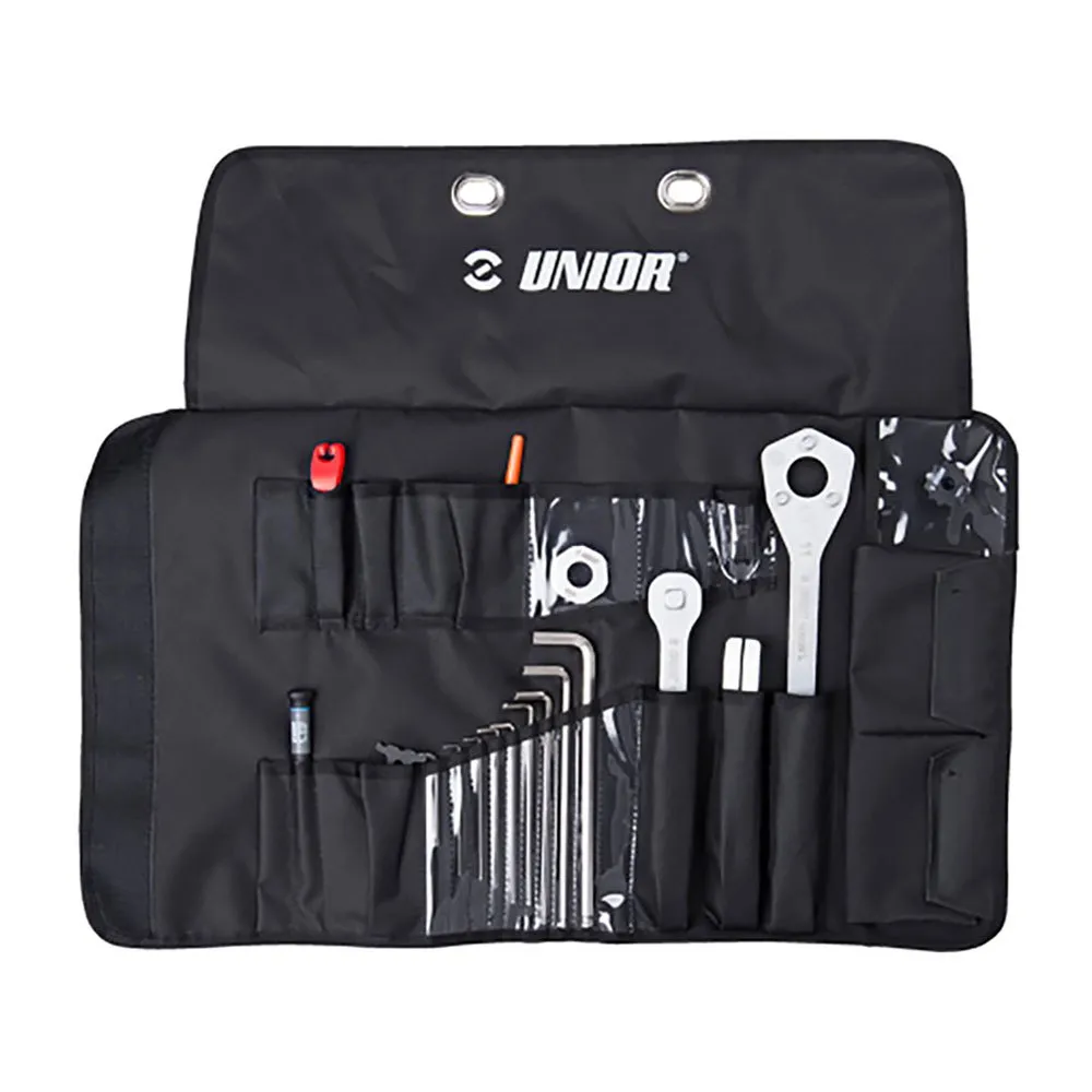 Unior Bike Tools 1600roll-p-us Werkzeugkasten, Black, 1600ROLL-P-US Unior Bike Tools 1600roll-p-us Werkzeugkasten, Black, 1600ROLL-P-US