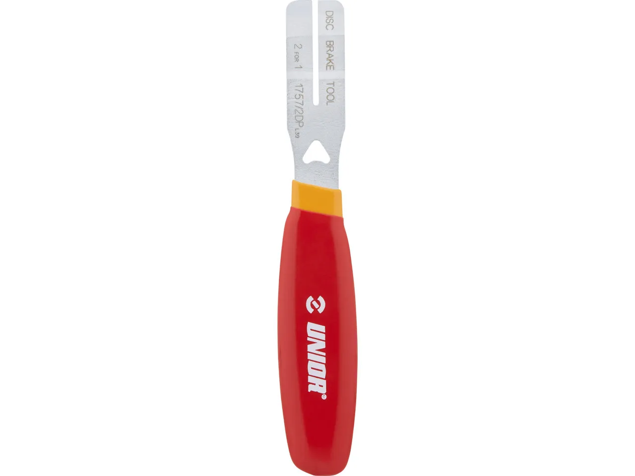 Unior Bike Tools 2-in-1 Scheibenbremswerkzeug 1757/2DP, Rot, one_size Unior Bike Tools 2-in-1 Scheibenbremswerkzeug 1757/2DP, Rot, one_size