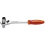 Unior Bike Tools 3/8´´ 14/15 Mm Umschaltbarer Ratschenschlüssel, Silver / red / orange, One Size