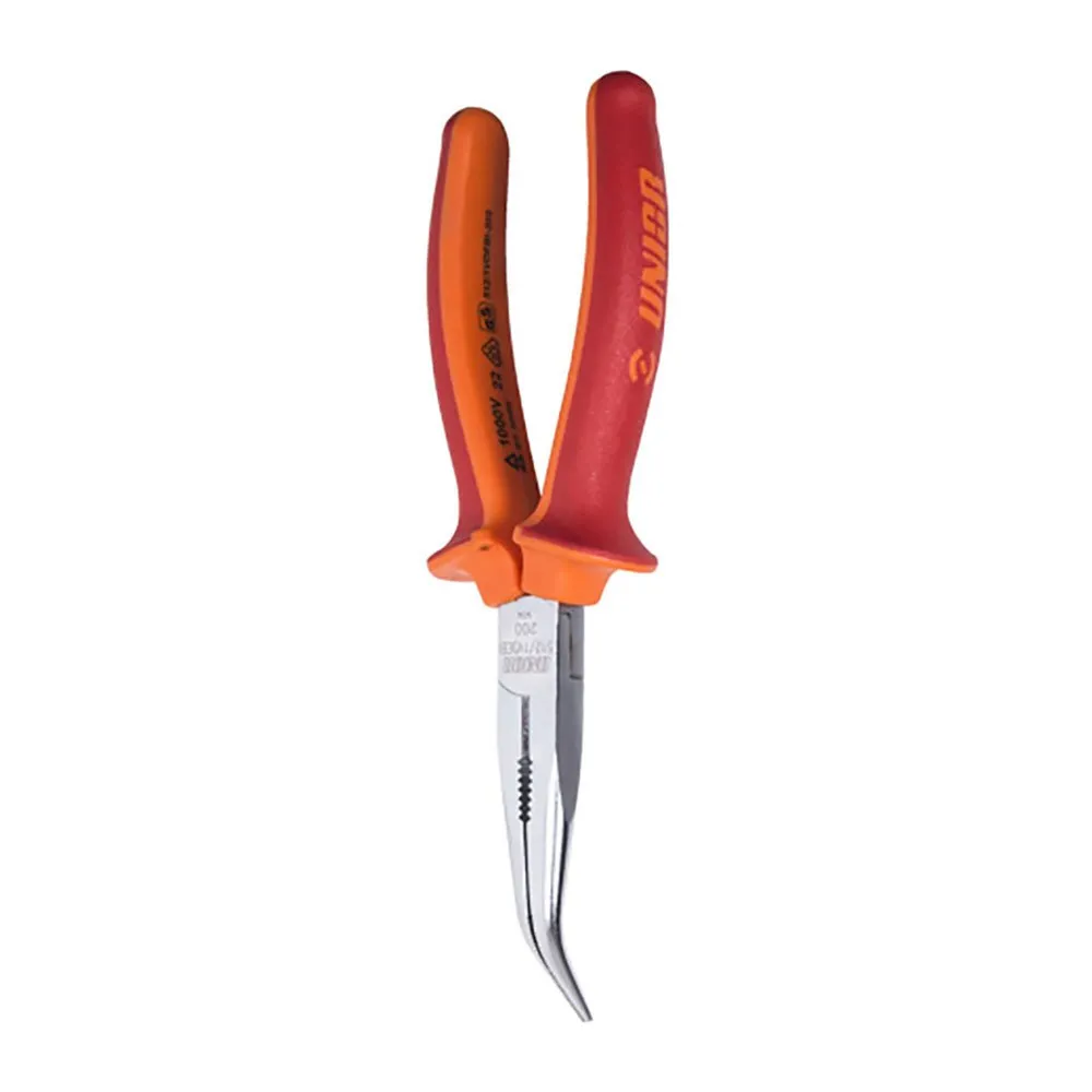 Unior Bike Tools 512/1vdebi 170 Mm Gebogene Schneid- Und Greifzangen, Red / orange, One Size Unior Bike Tools 512/1vdebi 170 Mm Gebogene Schneid- Und Greifzangen, Red / orange, One Size