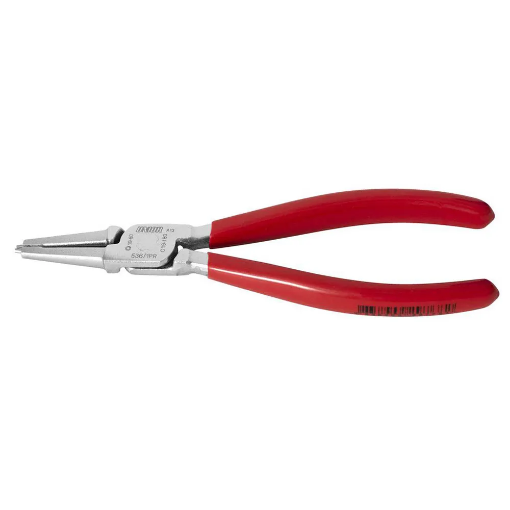 Unior Bike Tools 536/1pr 629767 140x12-25 Mm Seegerringzange Für Innenringe Mit Gerader Spitze, Red, One Size Unior Bike Tools 536/1pr 629767 140x12-25 Mm Seegerringzange Für Innenringe Mit Gerader Spitze, Red, One Size