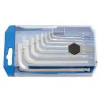 Unior Bike Tools 8 Allen Spherical Wrench Set Werkzeug Unior Bike Tools 8 Allen Spherical Wrench Set Werkzeug