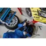 Unior Bike Tools Europlus 132l Werkzeugwagen, Blue / silver, One Size