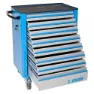 Unior Bike Tools Eurovision 135l Werkzeugwagen, Blue / silver, One Size