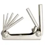 Unior Bike Tools Hexagon Metal Folding Holder Multitool, Silver, One Size