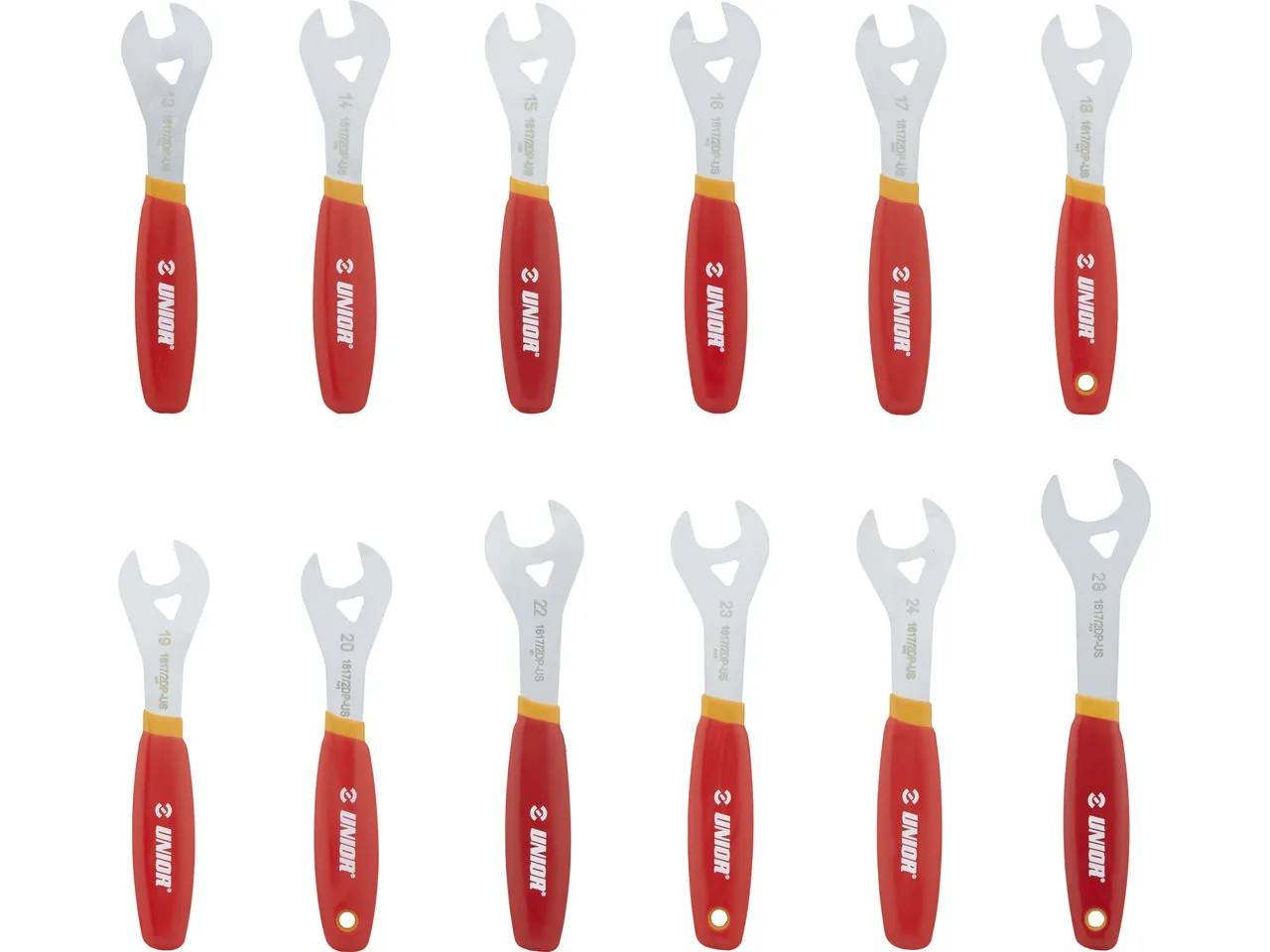 Unior Bike Tools Konusschlüssel Set 1617/2DPCB, Rot, one_size Unior Bike Tools Konusschlüssel Set 1617/2DPCB, Rot, one_size