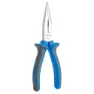 Unior Bike Tools Long Nose Pliers With Side Cutter/pipe Grip/straight Werkzeug, Grey / blue, 170mm