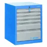 Unior Bike Tools Modular 6 Schrank 220l, Blue / silver, One Size