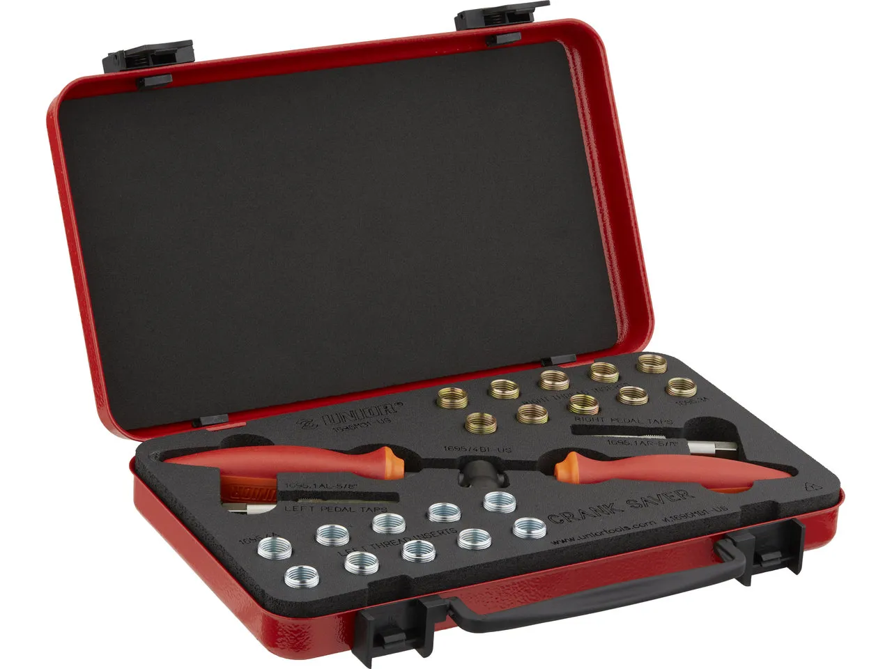 Unior Bike Tools Pedalgewinde Reparaturset 1695MB1, Rot, one_size Unior Bike Tools Pedalgewinde Reparaturset 1695MB1, Rot, one_size