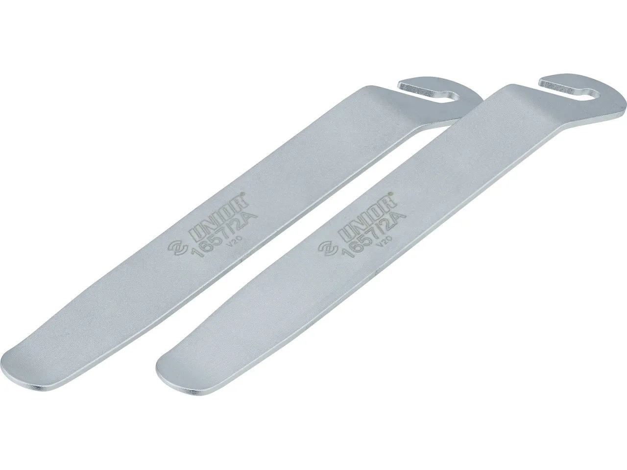 Unior Bike Tools Reifenheber Metall 1657/2A 2er-Set, Silver Unior Bike Tools Reifenheber Metall 1657/2A 2er-Set, Silver