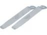 Unior Bike Tools Reifenheber Metall 1657/2A 2er-Set, Silver