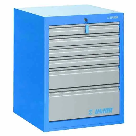 Unior Bike Tools Schrank 220l, Blue / silver, One Size Unior Bike Tools Schrank 220l, Blue / silver, One Size