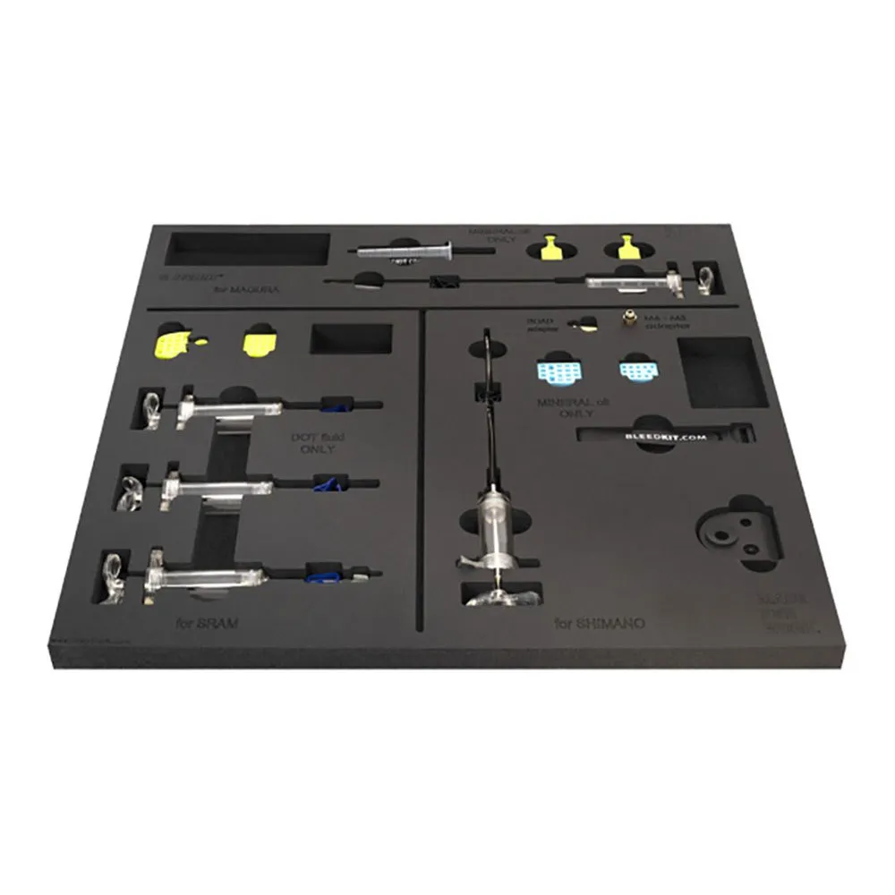 Unior Bike Tools Set1-2600bk Bremsenentlüftungskit, Black, One Size Unior Bike Tools Set1-2600bk Bremsenentlüftungskit, Black, One Size