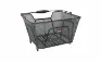 Unix Reano Racktime Snap It 2.0 Gepäckträgerkorb, Schwarz