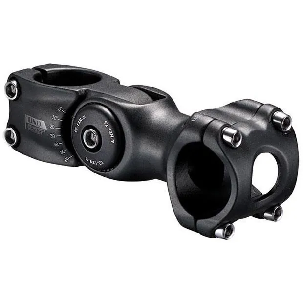 UNO As-820 Verstellbarer Vorbau 25.4 Mm, Black, 90mm, 0º - 60º