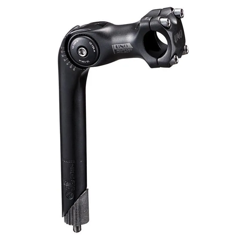 UNO As-822 Verstellbarer Vorbau 22.2 Mm, Black, 90mm, 0º - 60º UNO As-822 Verstellbarer Vorbau 22.2 Mm, Black, 90mm, 0º - 60º