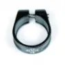 UNO Schelle Sattelklemme Unisex, schwarz, 31.8mm