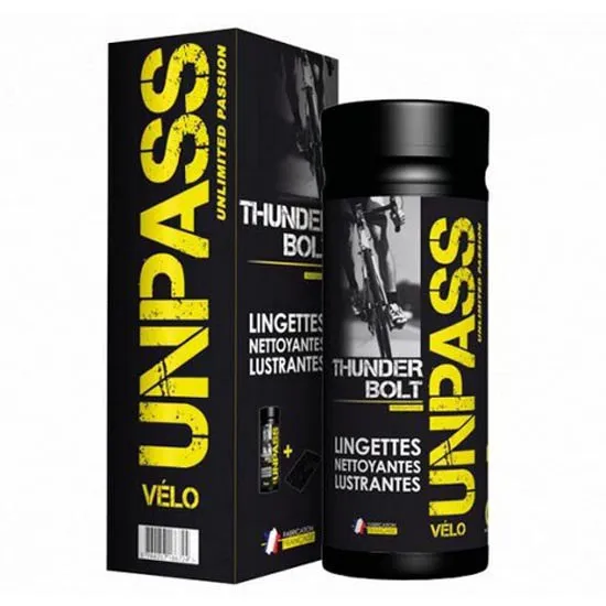 Unpass Thunderbolt Mikrofaser Baize 35 Einheiten, Black / yellow, One Size Unpass Thunderbolt Mikrofaser Baize 35 Einheiten, Black / yellow, One Size