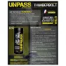 Unpass Thunderbolt Mikrofaser Baize 80 Einheiten, Black / yellow, One Size