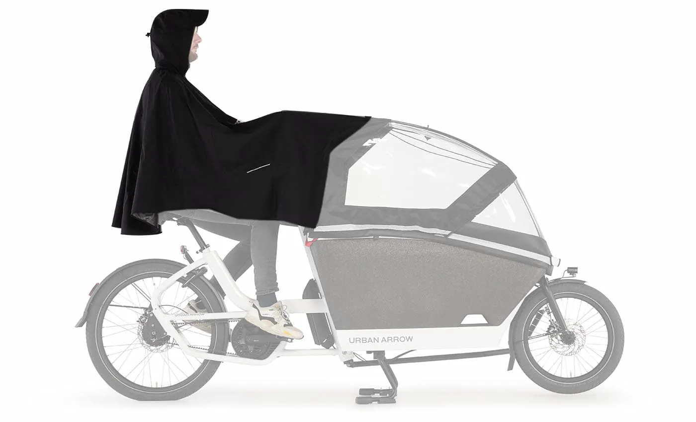 Urban Arrow Poncho V2 für Regenzelt Shorty / Fam. Essential / Fam. Plus, Schwarz Urban Arrow Poncho V2 für Regenzelt Shorty / Fam. Essential / Fam. Plus, Schwarz