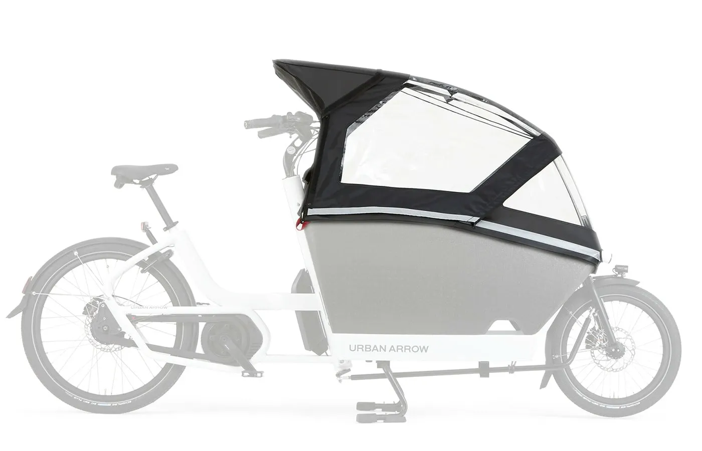 Urban Arrow Regenzelt Family V3 PLUS, Schwarz Urban Arrow Regenzelt Family V3 PLUS, Schwarz