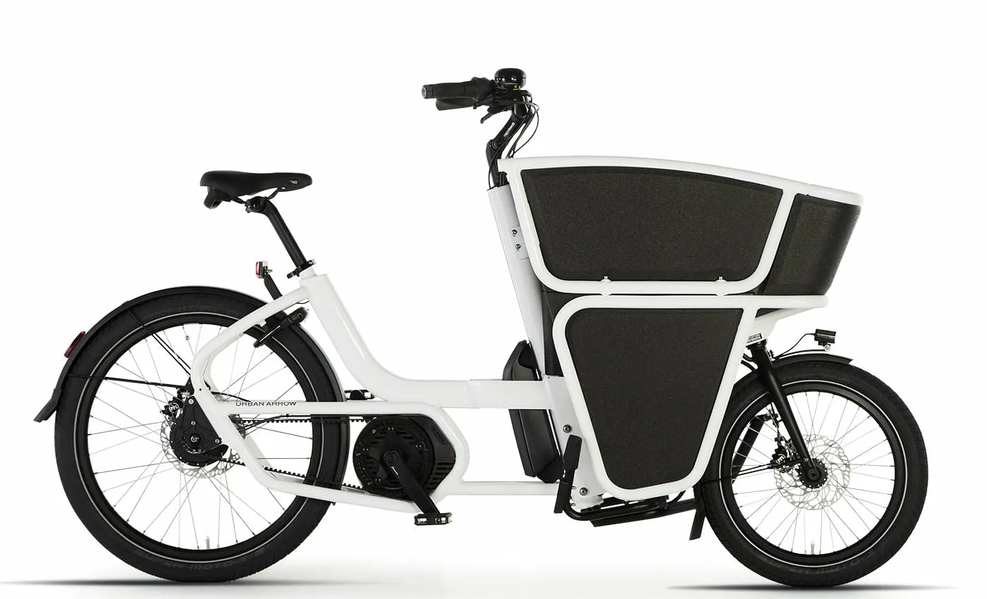 Urban Arrow Shorty Cargo Line - 500Wh Enviolo Lastenrad, Weiss, Unisize Urban Arrow Shorty Cargo Line - 500Wh Enviolo Lastenrad, Weiss, Unisize