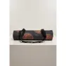 Urban Classics Patchwork Print Decke, Black / orange