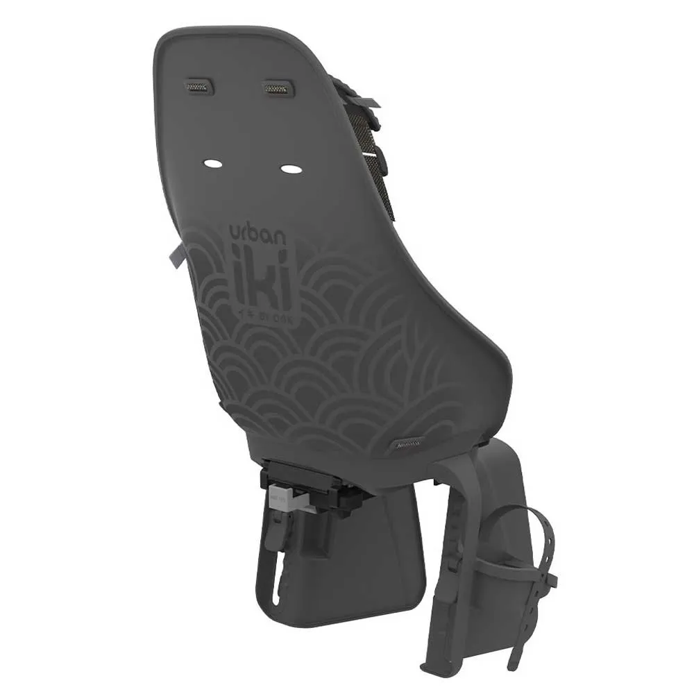 Urban Iki Bincho Kindersitz Für Fahrrad Hinten, Black / black, Max 22kg