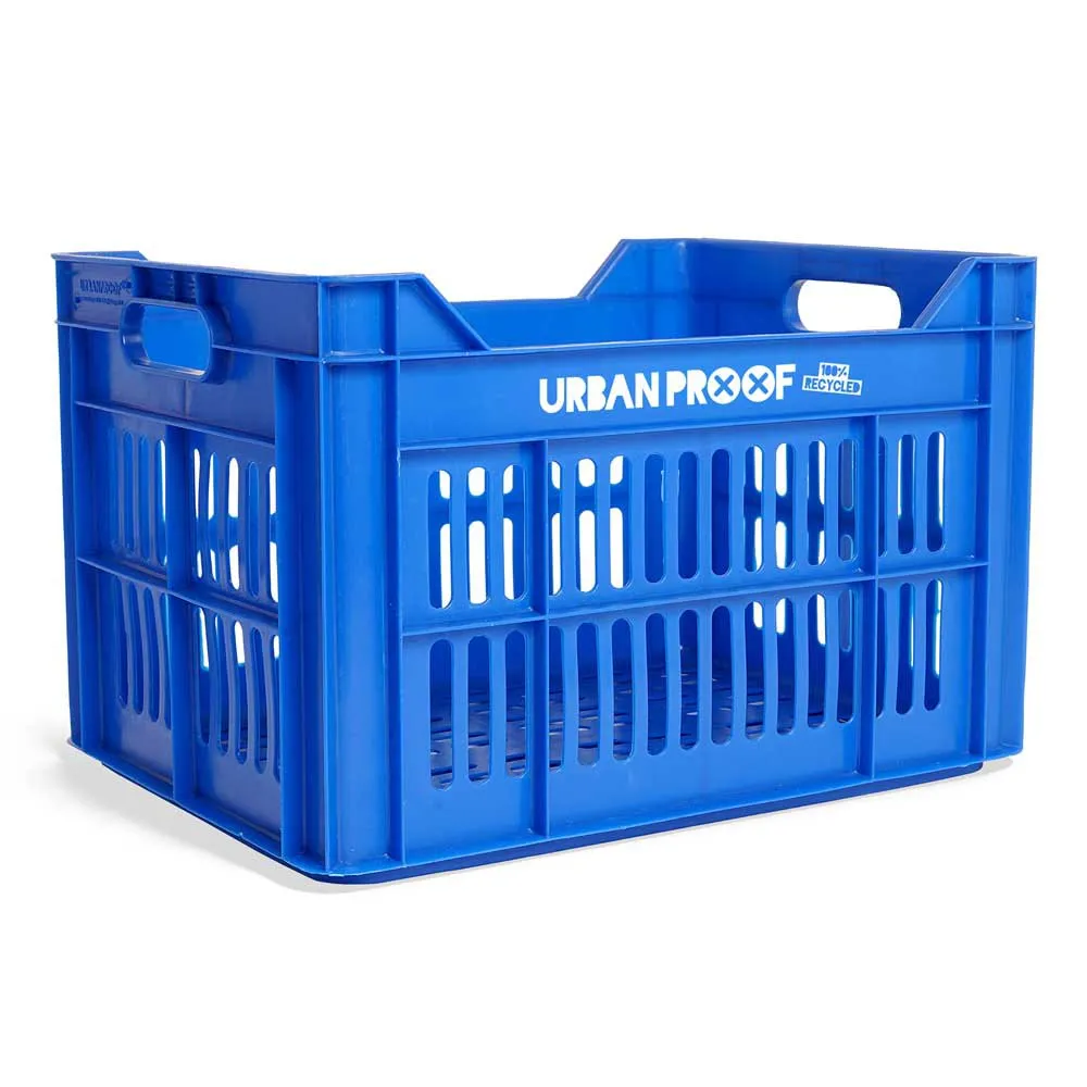URBAN PROOF Recycled Korb 30l, Blue, One Size URBAN PROOF Recycled Korb 30l, Blue, One Size