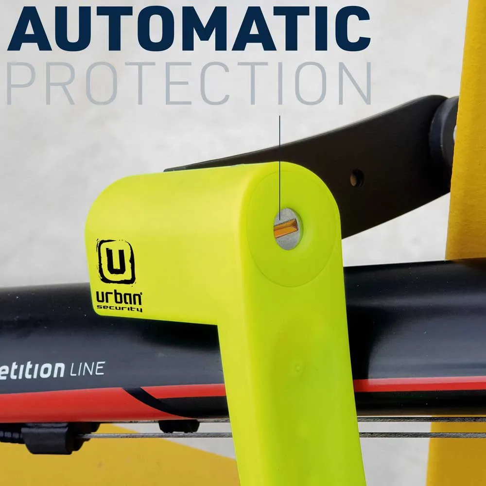 Urban Security Ur469y Faltschloss, Black / yellow, 70cm Urban Security Ur469y Faltschloss, Black / yellow, 70cm