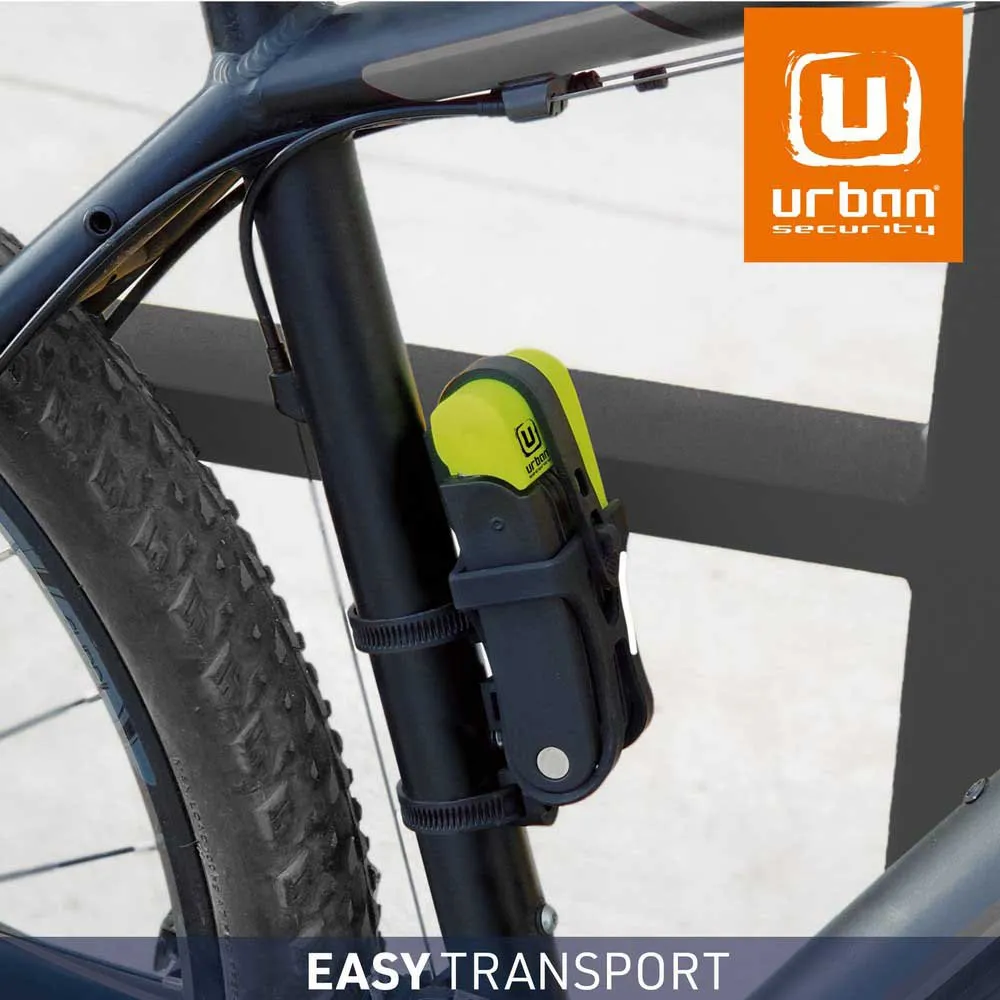 Urban Security Ur469y Faltschloss, Black / yellow, 70cm Urban Security Ur469y Faltschloss, Black / yellow, 70cm