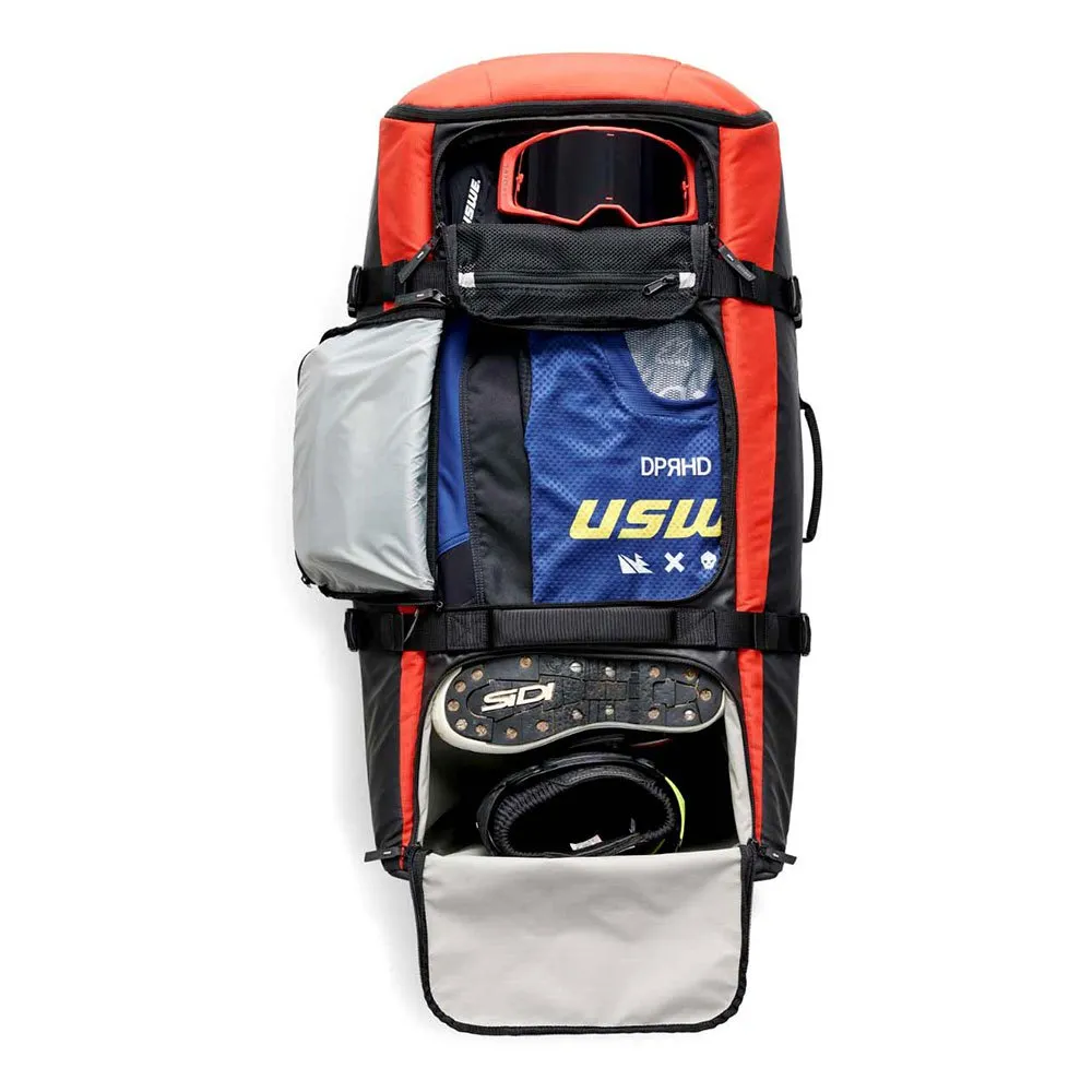 USWE Buddy Athlete Gear Trolley Tasche 150l, Black / red, One Size USWE Buddy Athlete Gear Trolley Tasche 150l, Black / red, One Size