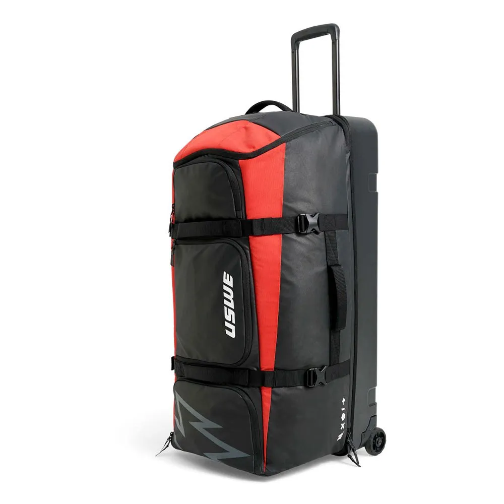 USWE Buddy Athlete Gear Trolley Tasche 150l, Black / red, One Size USWE Buddy Athlete Gear Trolley Tasche 150l, Black / red, One Size
