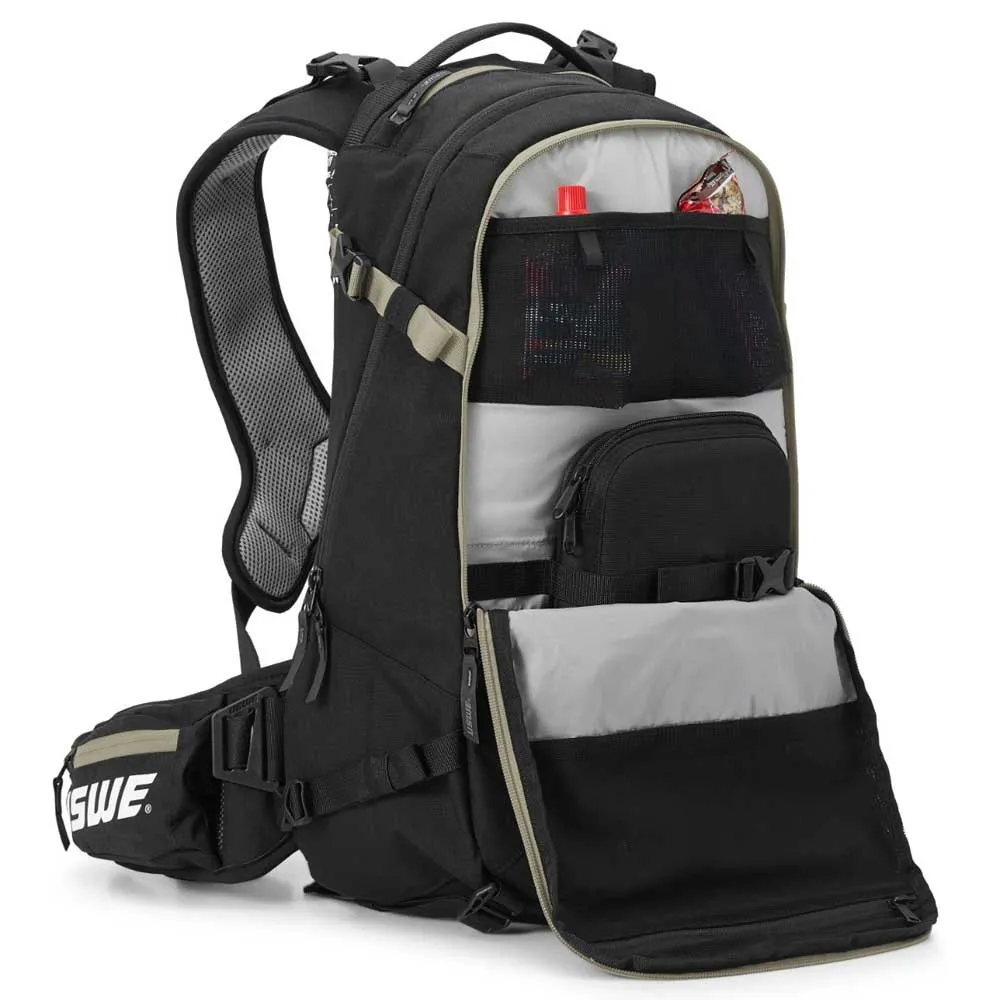 USWE Core 16 Trinkrucksack 16l, Black / mud green, One Size USWE Core 16 Trinkrucksack 16l, Black / mud green, One Size