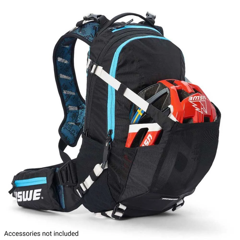 USWE Flow 16l Rucksack, Black / blue, One Size USWE Flow 16l Rucksack, Black / blue, One Size