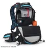 USWE Flow 16l Rucksack, Black / blue, One Size