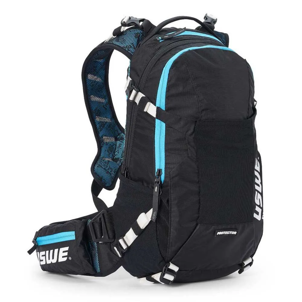 USWE Flow 16l Rucksack, Black / blue, One Size USWE Flow 16l Rucksack, Black / blue, One Size