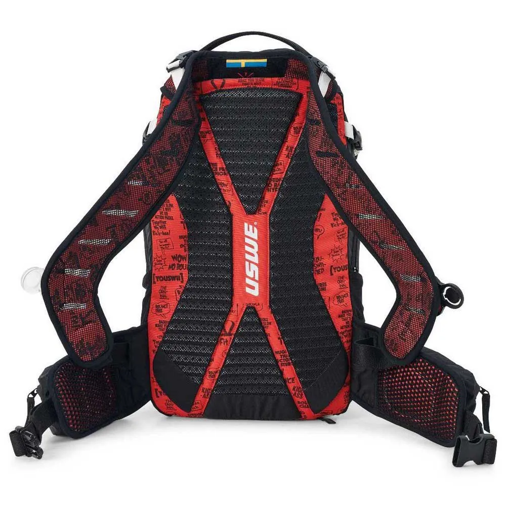 USWE Flow Rucksack 16l, Black / red, One Size USWE Flow Rucksack 16l, Black / red, One Size