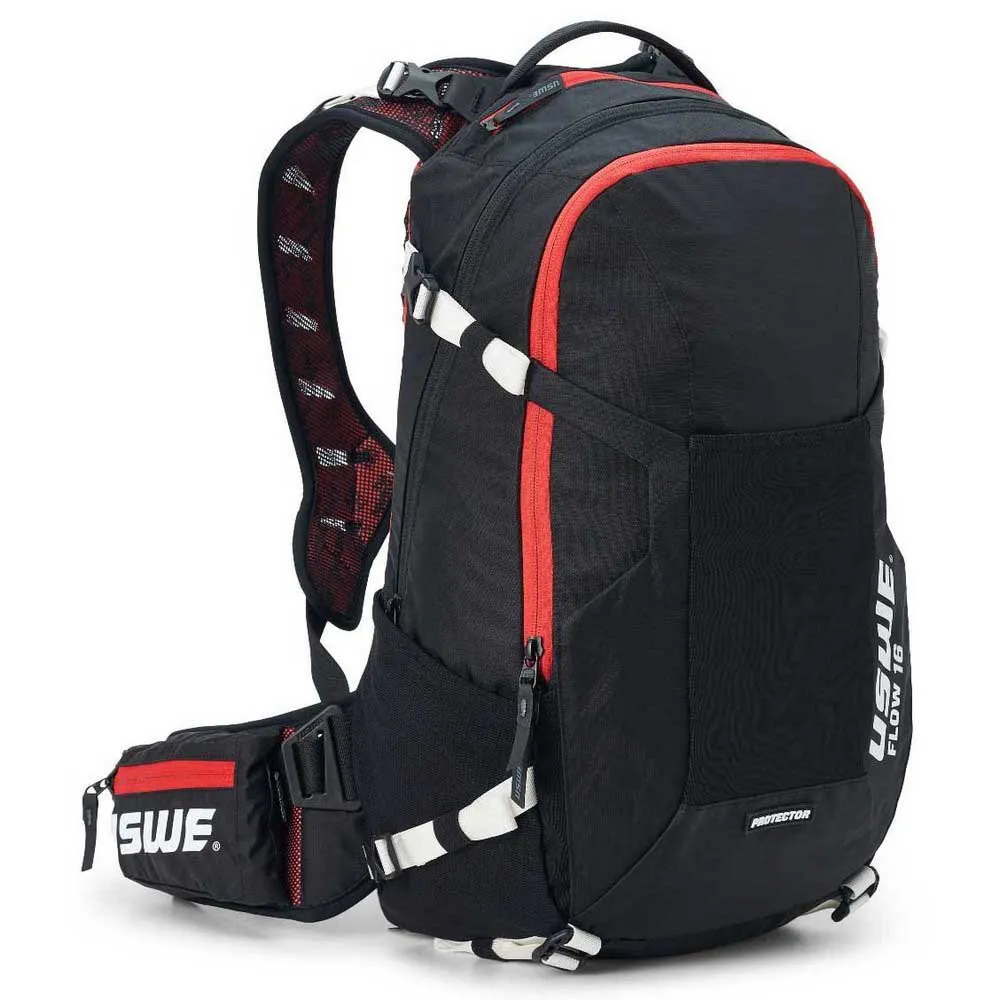 USWE Flow Rucksack 16l, Black / red, One Size USWE Flow Rucksack 16l, Black / red, One Size