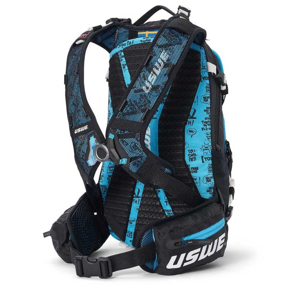 USWE Flow Rucksack 25l, Black / blue, One Size USWE Flow Rucksack 25l, Black / blue, One Size
