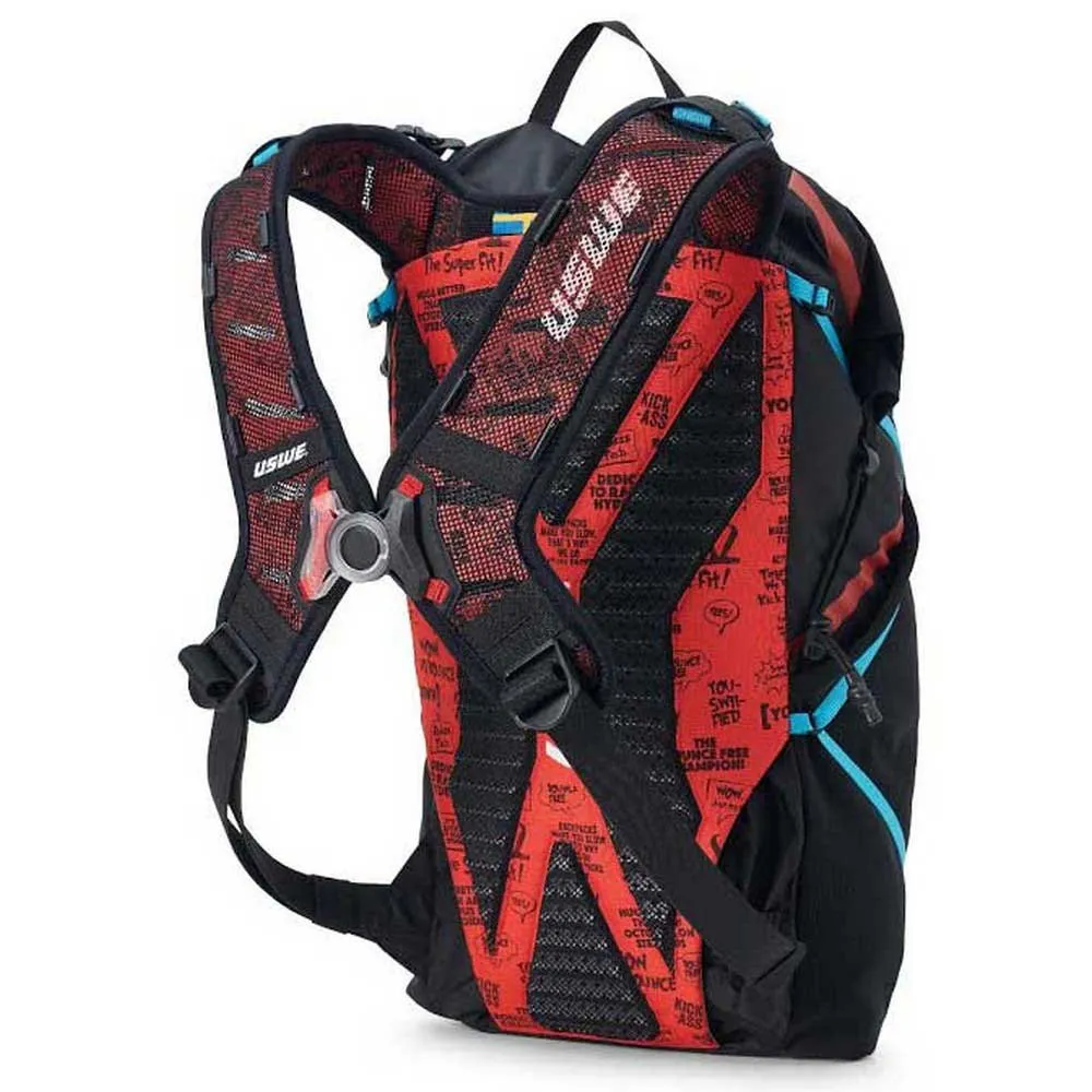 USWE Hajker Rucksack 30l, Black / red, One Size USWE Hajker Rucksack 30l, Black / red, One Size