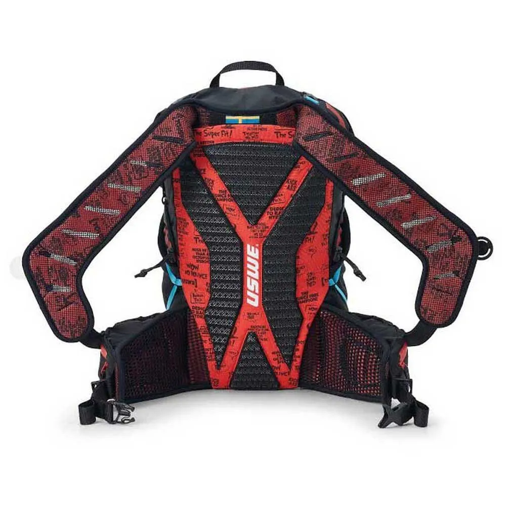 USWE Hajker Rucksack 30l, Black / red, One Size USWE Hajker Rucksack 30l, Black / red, One Size