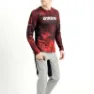 USWE Luftig Langarm Enduro Trikot, Flame red